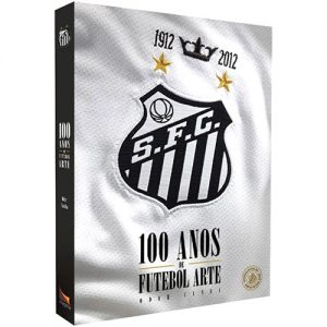 Capa Santos 100 Anos de Futebol Arte